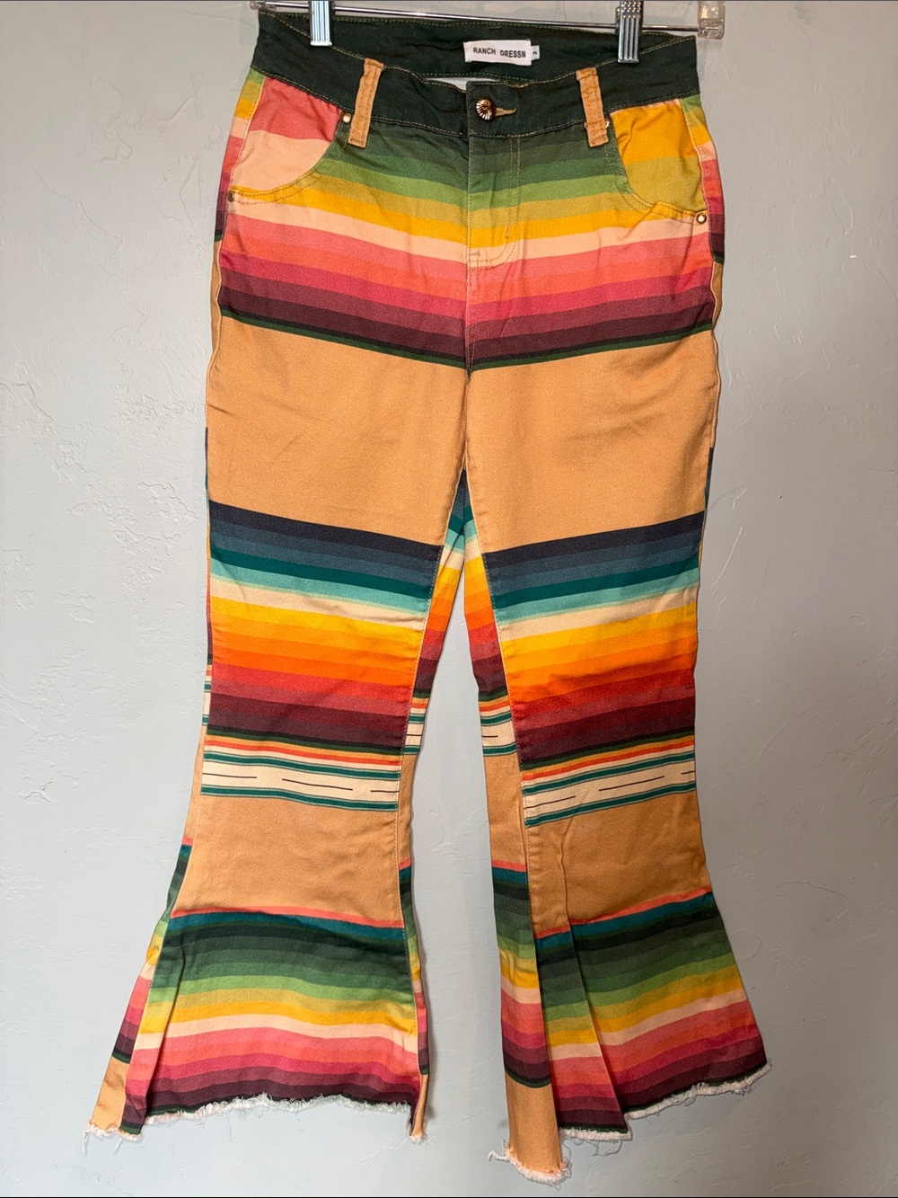 Ranch Dress’N Sarape Women’s Flare Jeans